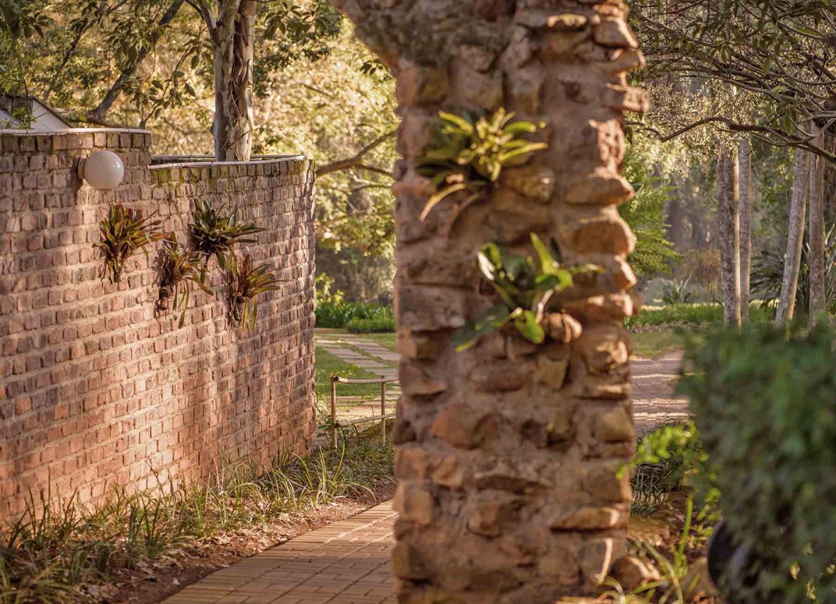 Garden at White River Manor
